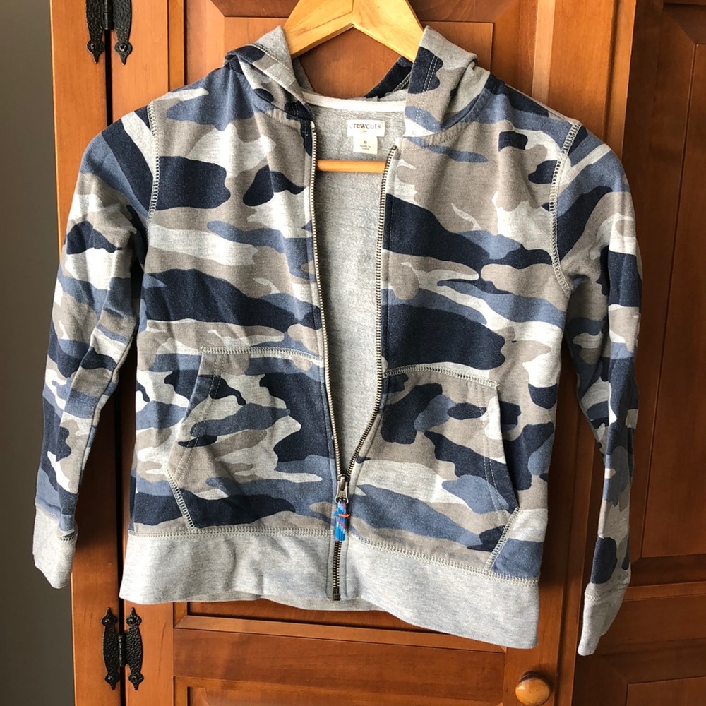 Crewcuts camo sweatshirt